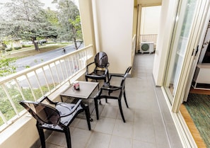 Apartment, 1 Schlafzimmer, barrierefrei, Balkon | Balkon