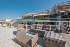 Terrace/patio - Penthouse Acropolis View Sunset Balcony (Athina)