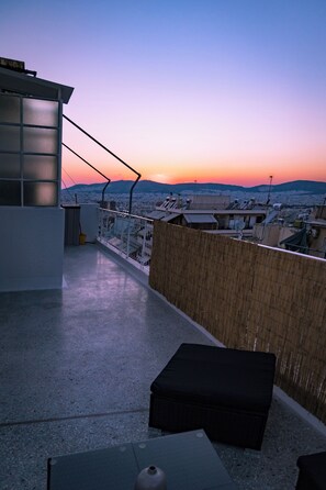 Terrace/patio - Cosy Penthhouse/Athens Skyline & Acropolis (Athens)