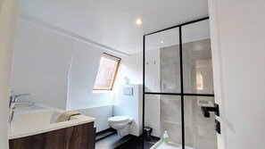 Een douche, een haardroger