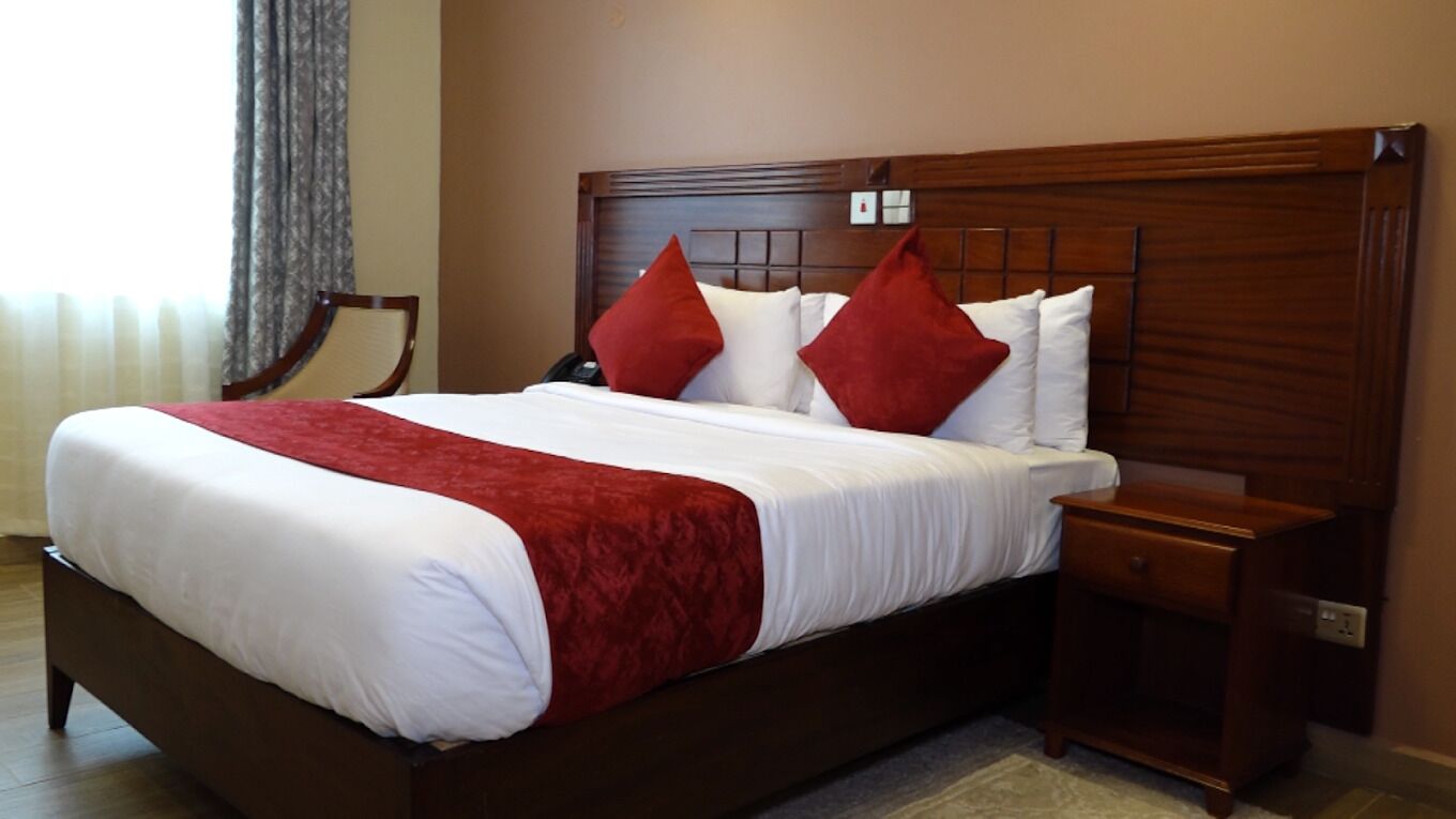 Habitación doble Deluxe | Wifi gratis y ropa de cama 