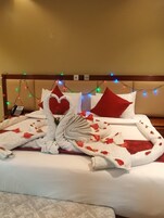 Wifi gratis y ropa de cama