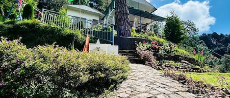 Façade de l’hébergement