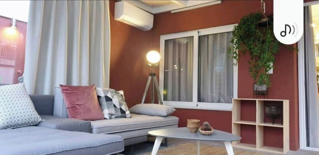 Penthouse - balkong | Vardagsrum