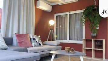 Penthouse - balkong | Vardagsrum