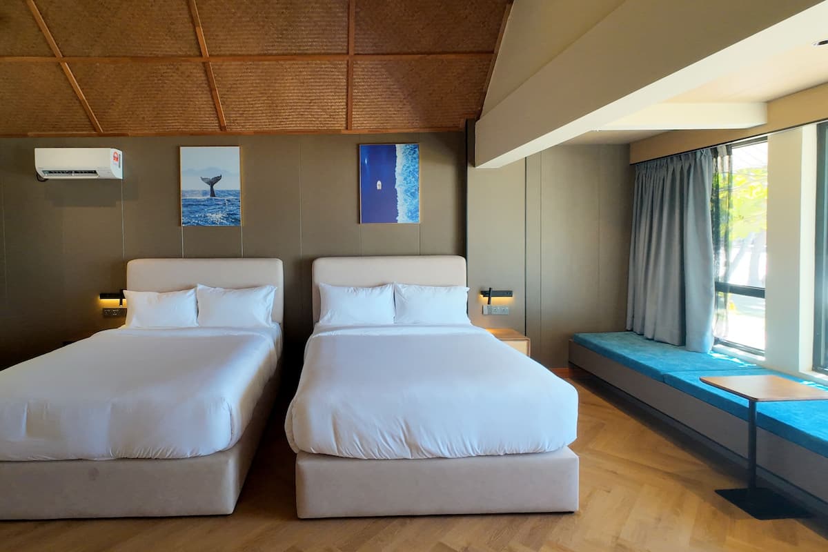 Habitación Deluxe doble | Ropa de cama de alta calidad, colchones Tempur-Pedic, minibar