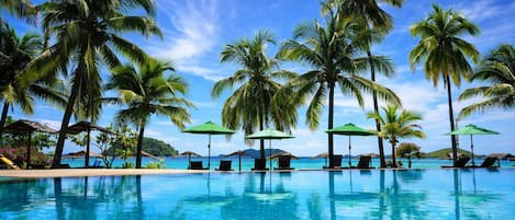 Alberca al aire libre