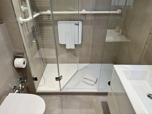 Regadera y secadora de cabello 