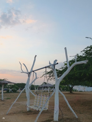 Fassade der Unterkunft