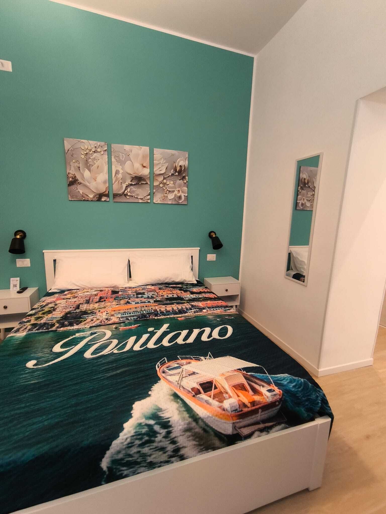 Family Quadruple Room, Non Smoking, Balcony | Egyptian cotton sheets, premium bedding, down comforters, pillowtop beds