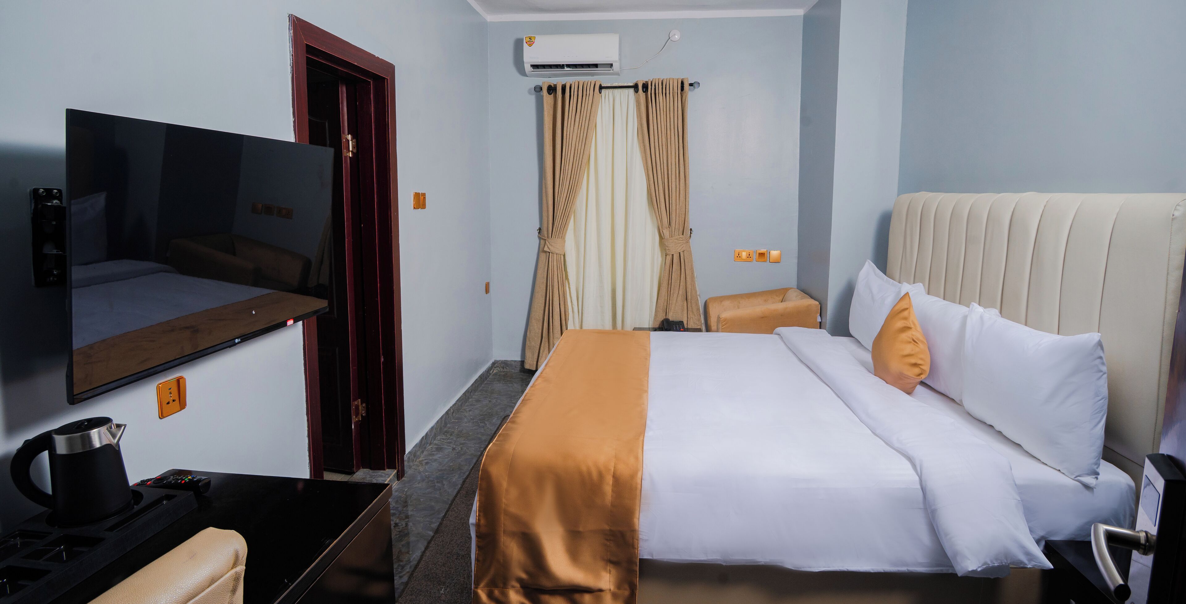 슈피리어 더블룸 | 객실 내 금고, 책상, 무료 WiFi