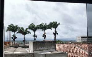 Blick von der Unterkunft