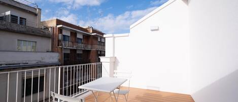 Terrasse sur le toit