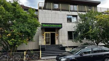 Fassade der Unterkunft