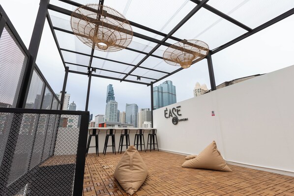 Terrasse sur le toit