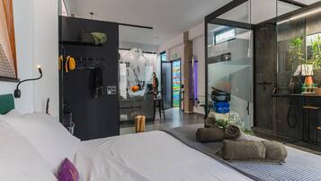 1 chambre, fer et planche à repasser, Wi-Fi, draps fournis