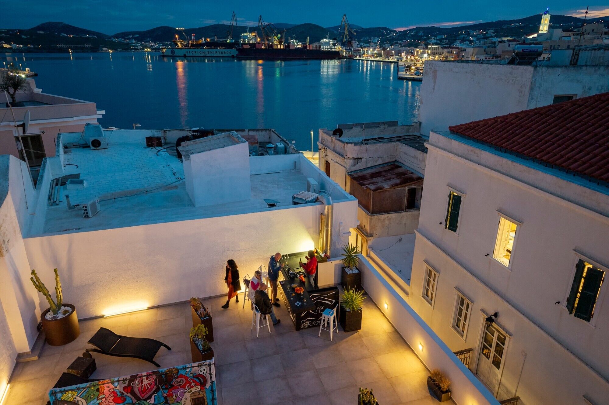 Enceinte de l’hébergement