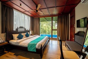 Premier Room, Balcony, Hill View | Desk, free WiFi - Kings Flora Luxury Organic FarmResort  (Kottathara)