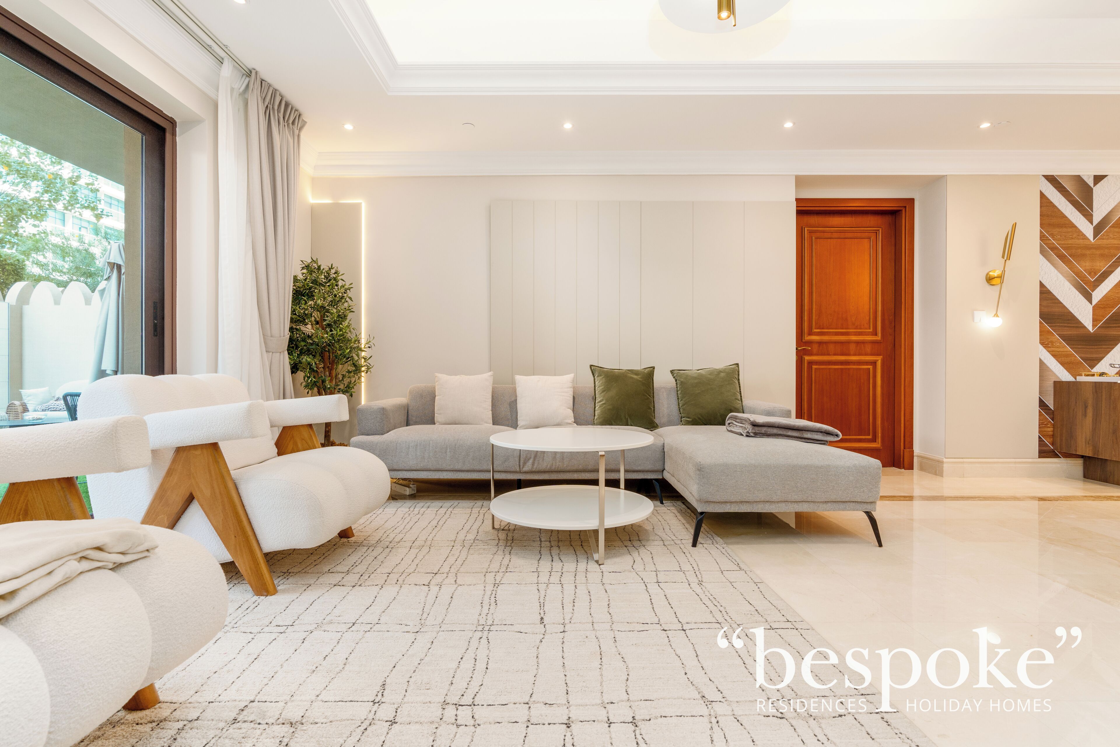 Luxus-Stadtwohnung, 3 Schlafzimmer, eigener Pool | Wohnzimmer