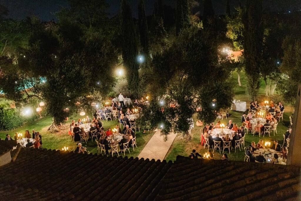 Área para banquetes al aire libre