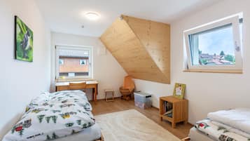 2 slaapkamers, wifi, beddengoed