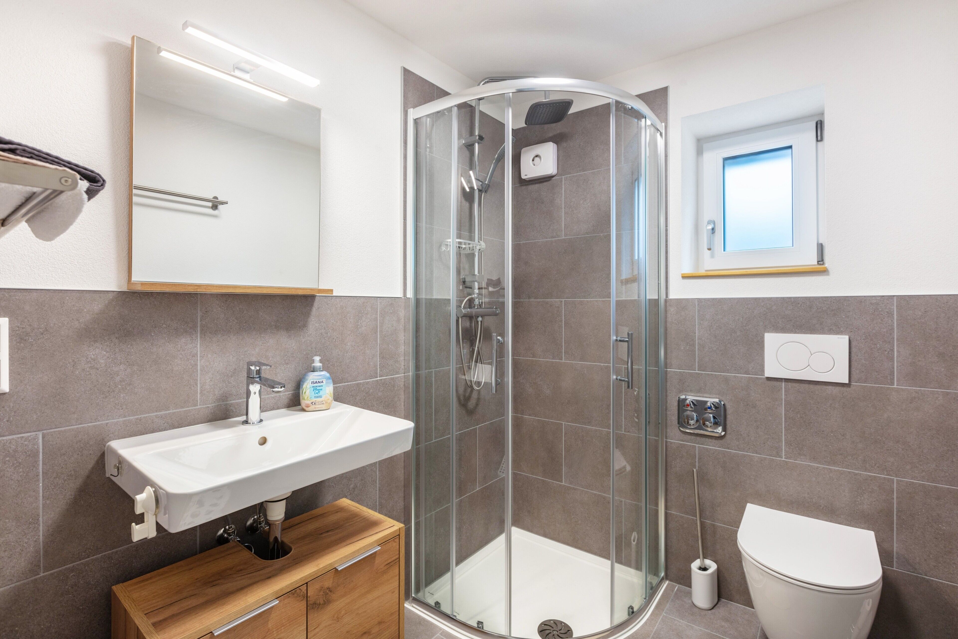 Dusche, Handtücher