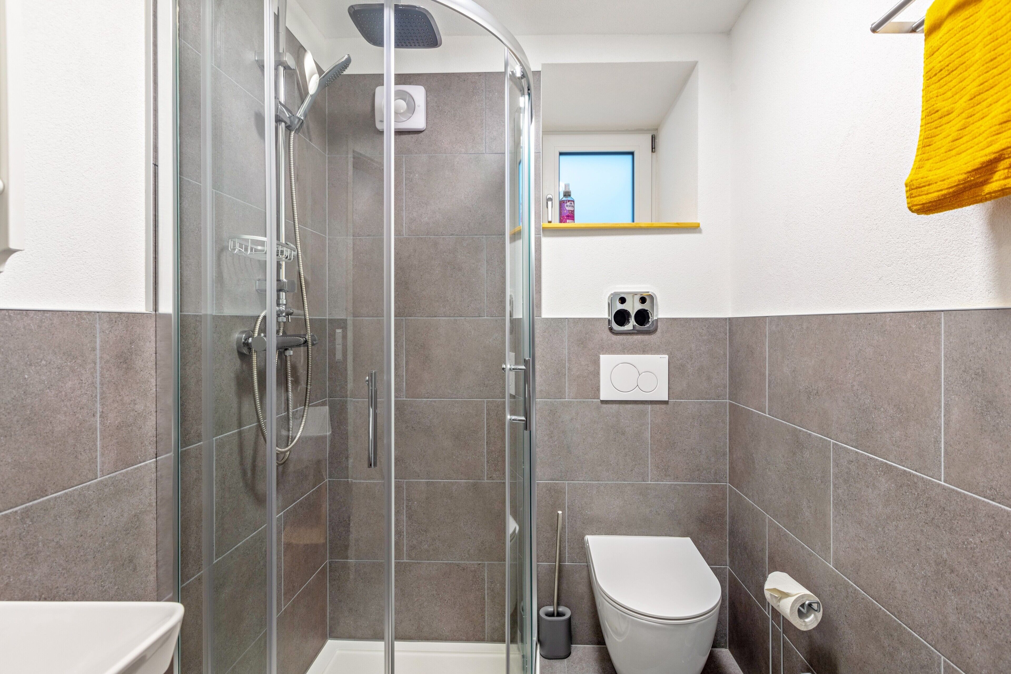 Dusche, Handtücher