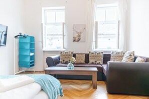 Apartemen Basic | Setrika/meja setrika dan Wi-Fi gratis