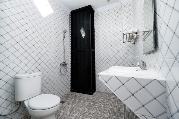 Habitación doble estándar | Baño | Regadera 
