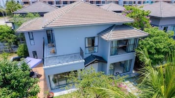 Voorkant van accommodatie