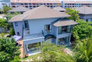 Fassade der Unterkunft