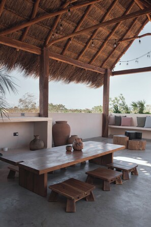 Exterior - 2BR Penthouse with Rooftop & Pool B5 (Tulum)