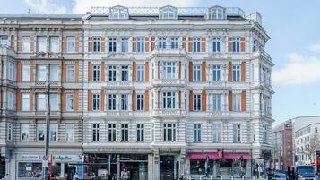 Fassade der Unterkunft