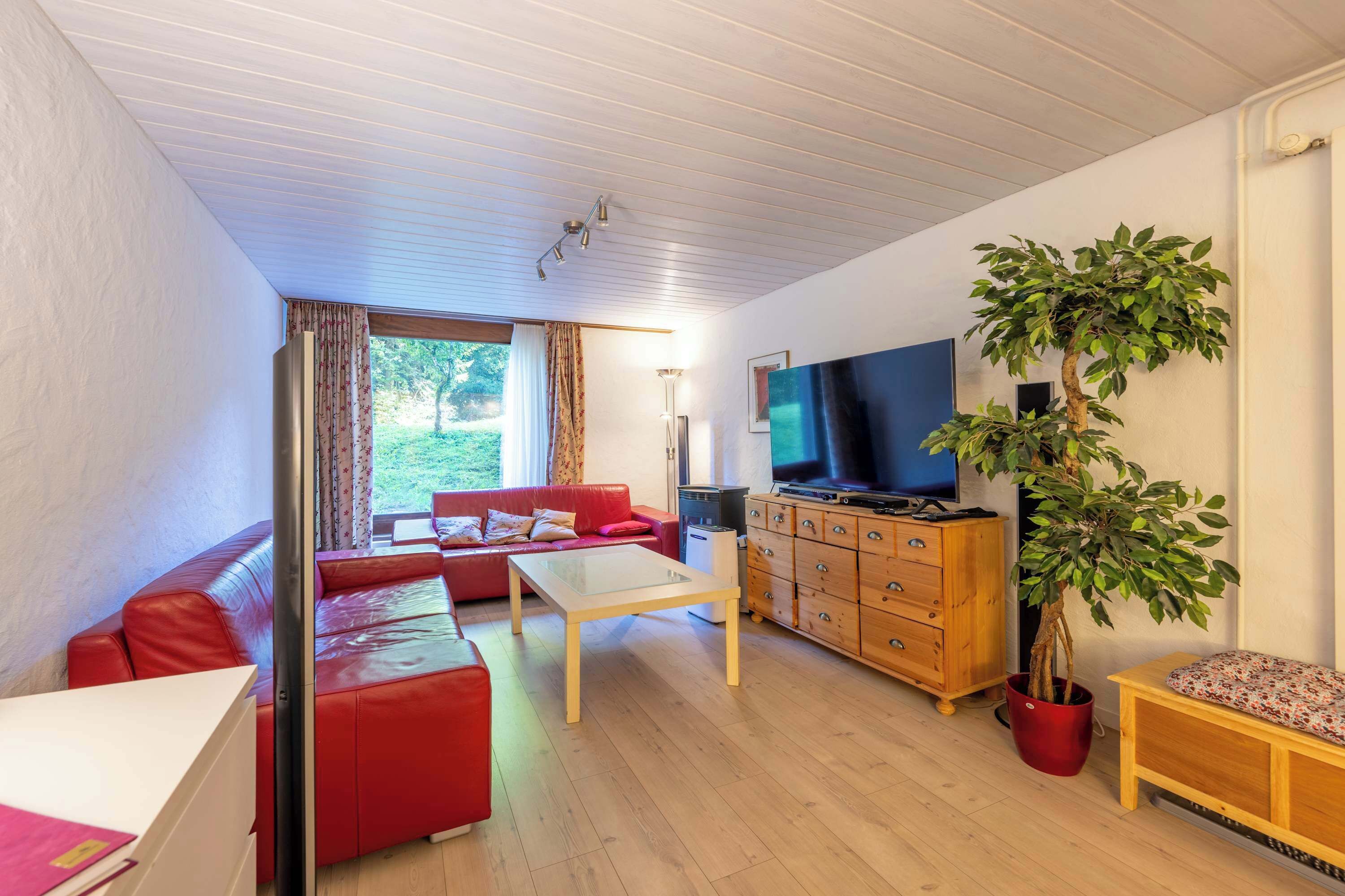 Télévision, cheminée