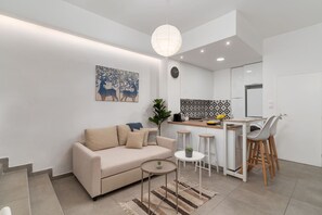 Living area - Urban Nest · Design Studio · Athens Center (Athina)