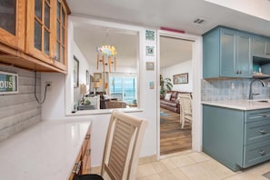 Interior - Coastal condo w/ balcony views & beach access (Satellite Beach)