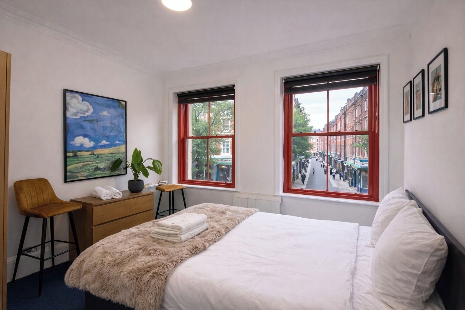 2 chambres, fer et planche à repasser, Wi-Fi gratuit, draps fournis