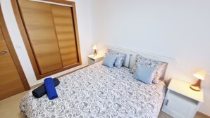 Appartement, 2 chambres, balcon, vue jardin