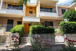 Façade de l’hébergement