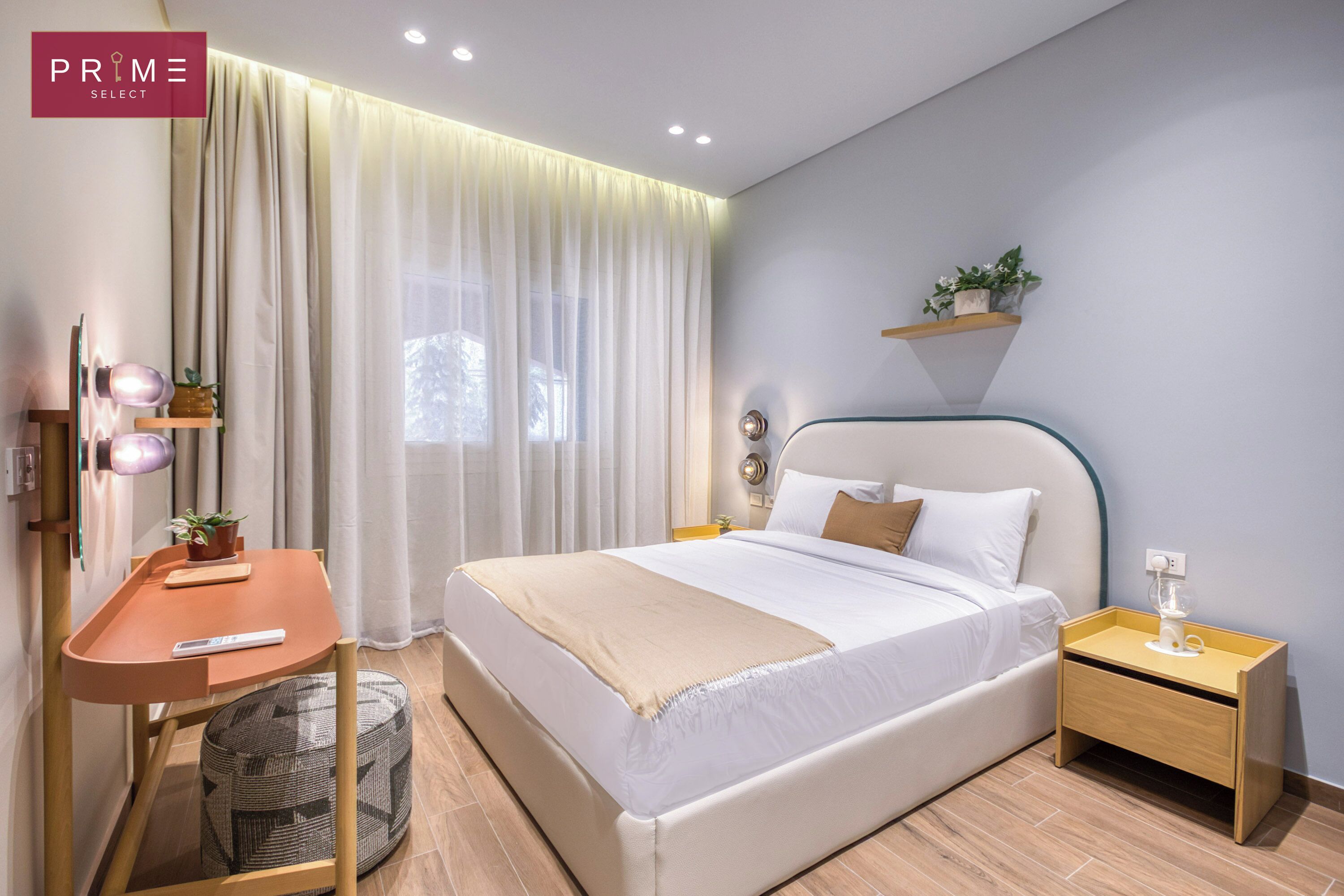 Standaard appartement, 2 slaapkamers | Een kluis op de kamer, een strijkplank/strijkijzer, gratis wifi