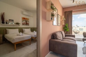 Interior - Peaceful 2BR Penthouse with Terrace Views & Beach (Marsaskala)