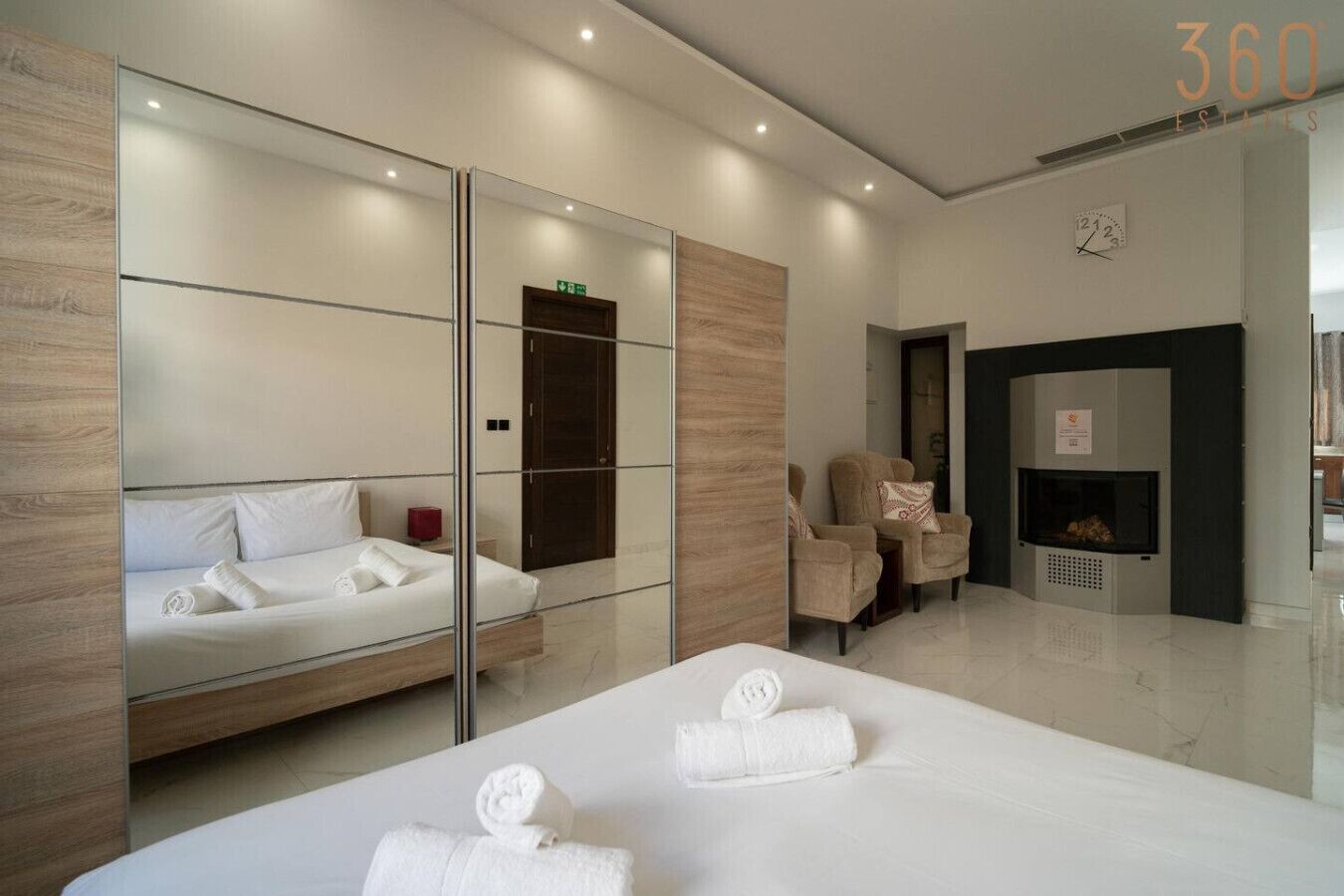 1 غرفة نوم ومكتب ومكواة/لوح كي وواي فاي