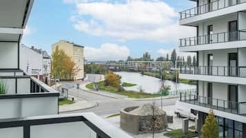 Uitzicht vanuit accommodatie