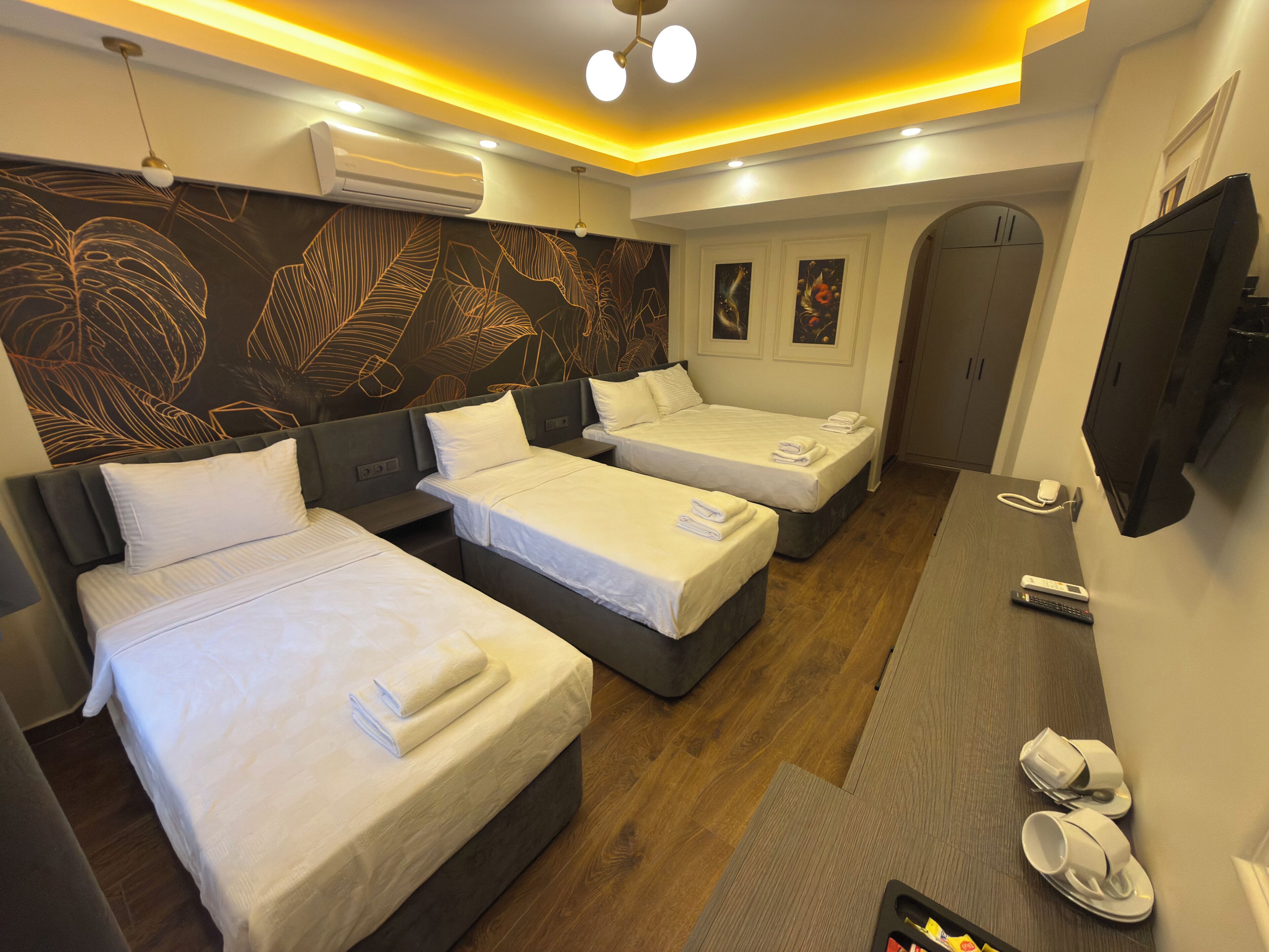 Familieværelse til 3 personer | Ekstra senge