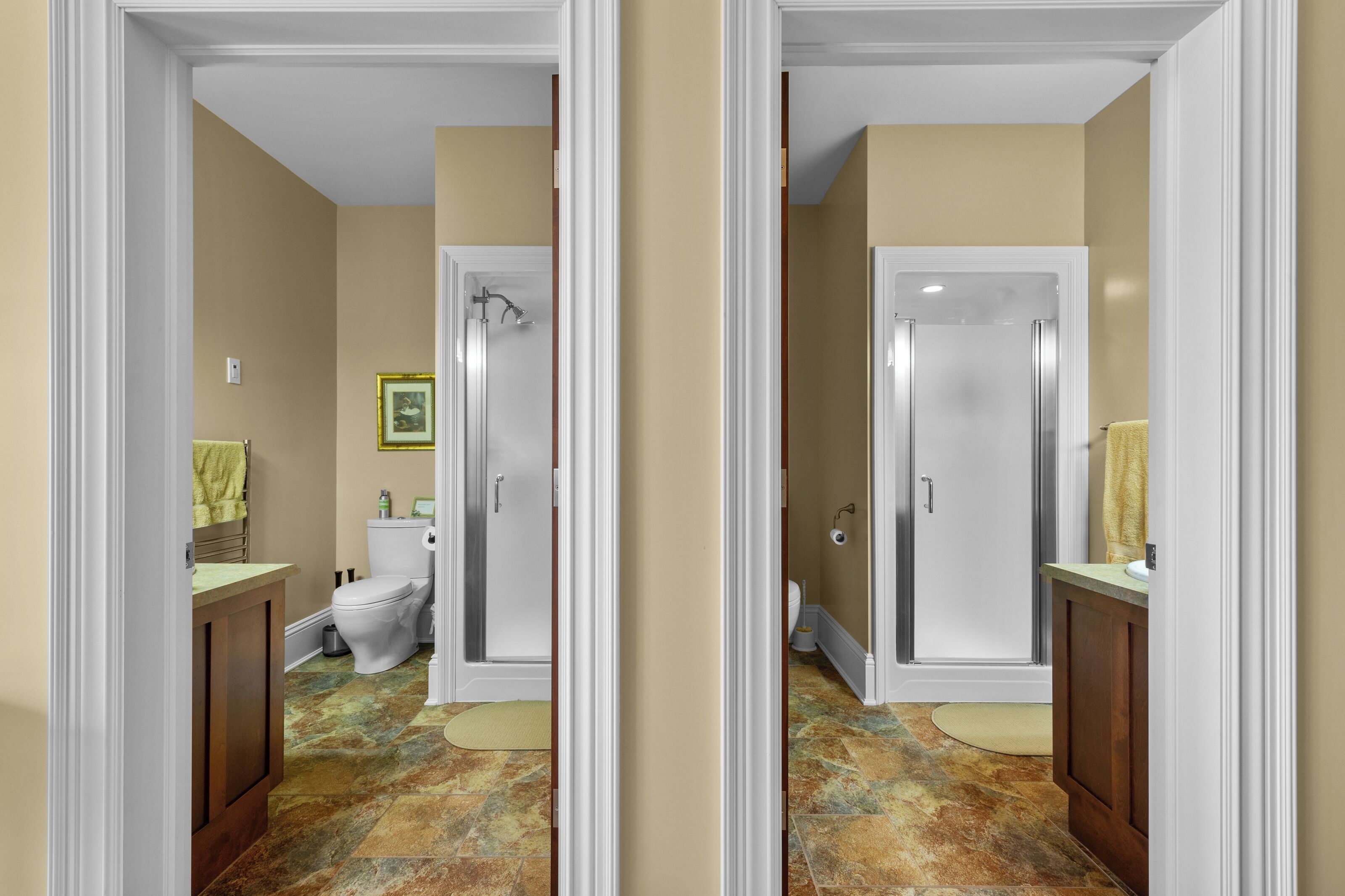 تجهيزات دش، مجففات شعر، مناشف، صابون