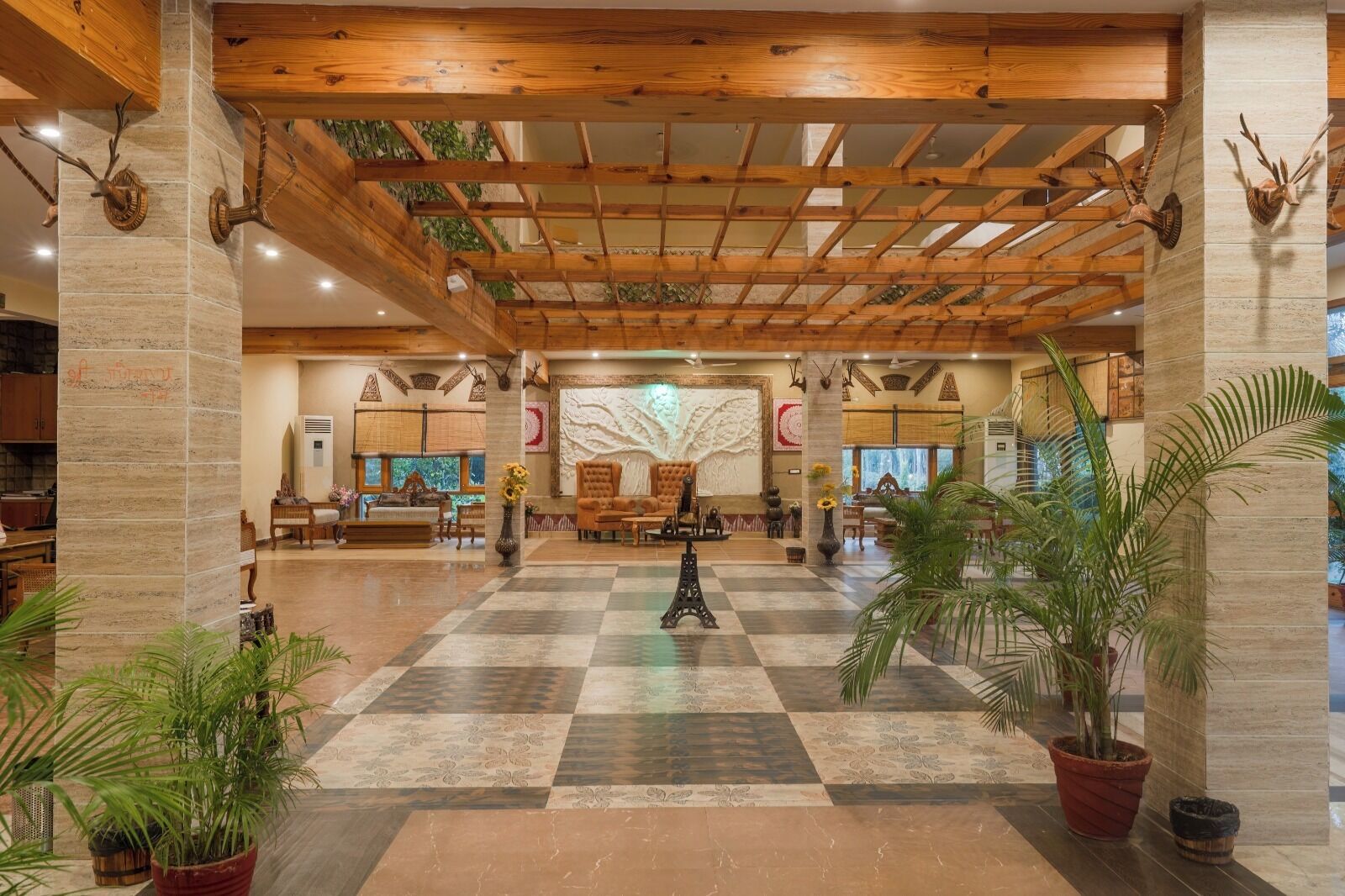 Reception hall