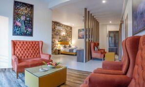 KOSI SUITES | Living area - The Banyan Retreat by Excel Hotels & Resorts (Ramnagar)