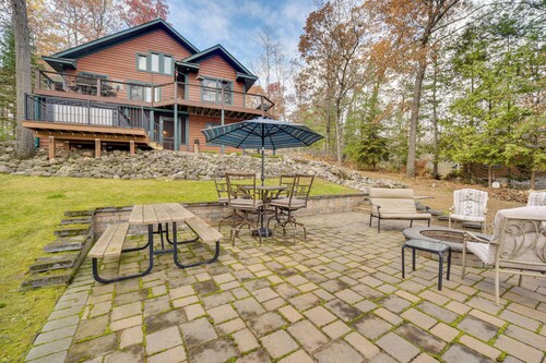 Benoit Lake Escape! Luxe Northwoods Cabin