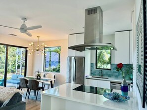 Apartment, 2 Bedrooms, Balcony, Garden View | Private kitchen - Oceanfront Residency Luxury 2b2b ,1-6 Person ,terrasse, Beach Access Garden Pool (North Side)