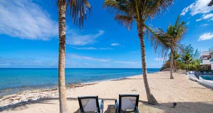 Oceanfront Residency Luxury 2b2b ,1-6 Person ,terrasse, Beach Access Garden Pool